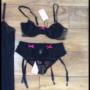 Pyjama Lucy B Lingerie Sugar Wafer Classic Top & Short Taille L - Neuf Avec étiquettes